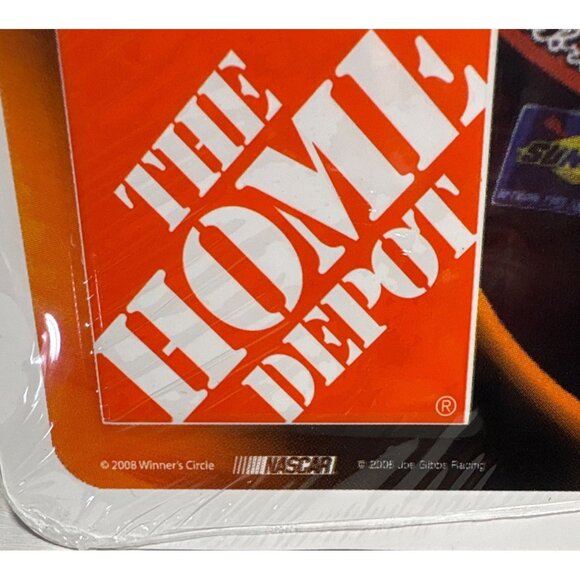 Tony Stewart Home Depot NASCAR 2008 Metal Sign Winners Circle 8.5 x 11" Sealed - Picture 2 of 6